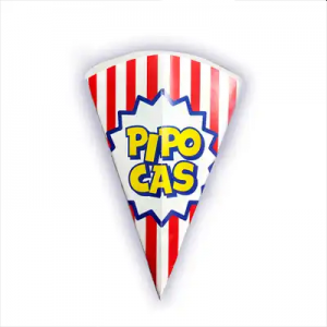 Cones redondos para pipocas 30g (50un)
