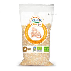 Milho biológico para pipocas